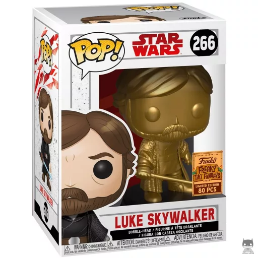 Figurine Funko POP Luke Skywalker (Doré) (Exclusive)