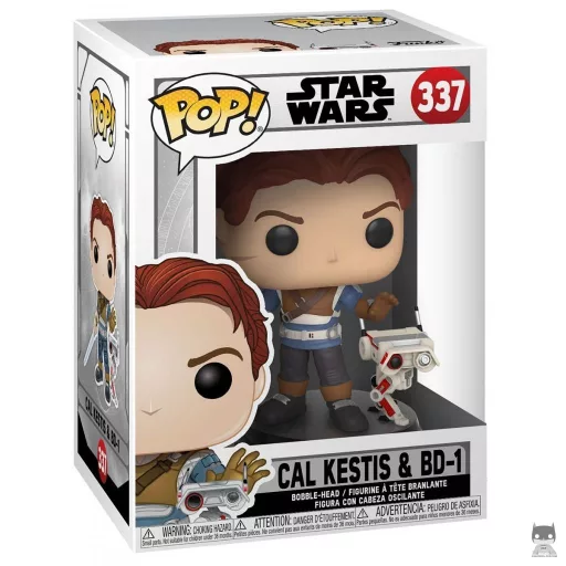Figurine Funko POP Cal Kestis & BD-1 (Star Wars Jedi : Fallen Order)
