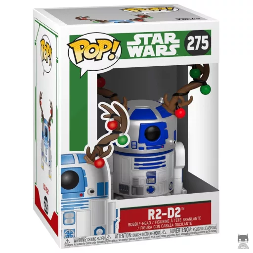 Figurine Funko POP R2-D2 avec Bois (Bobble head)