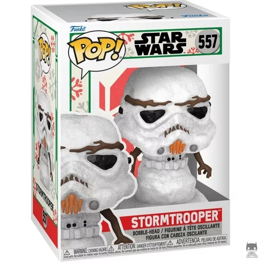 Figurine Funko POP Stormtrooper Bonhomme de neige (Bobble head)