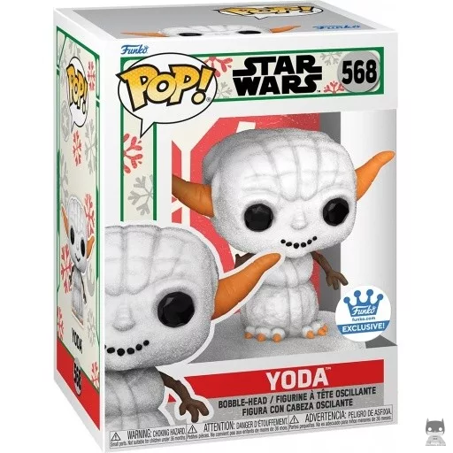 Figurine Funko POP Yoda Bonhomme de neige (Star Wars (Noël))