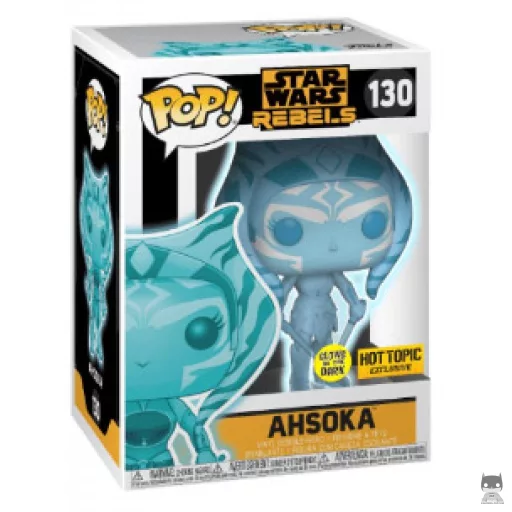 Figurine Funko POP Ahsoka (Holographic) (Glow in the Dark)