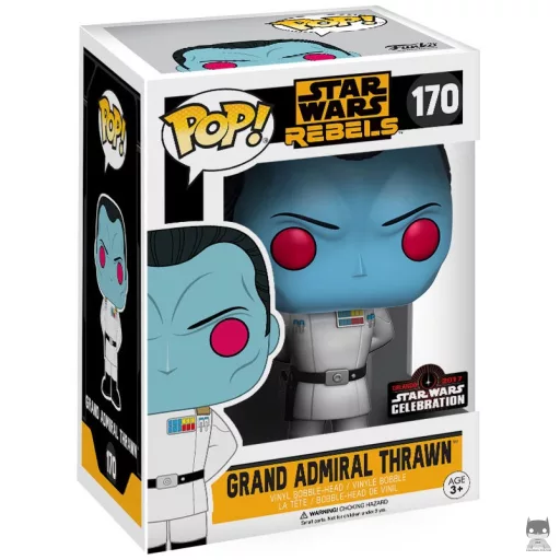 Figurine Funko POP Grand Amiral Thrawn (Star Wars Rebels)