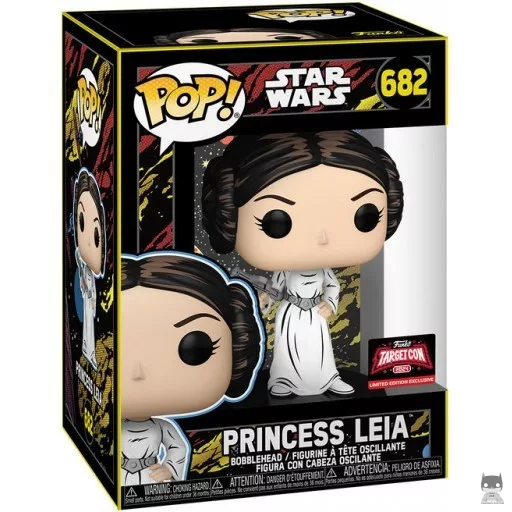 Figurine Funko POP Princesse Leia (Star Wars : Retro Series)