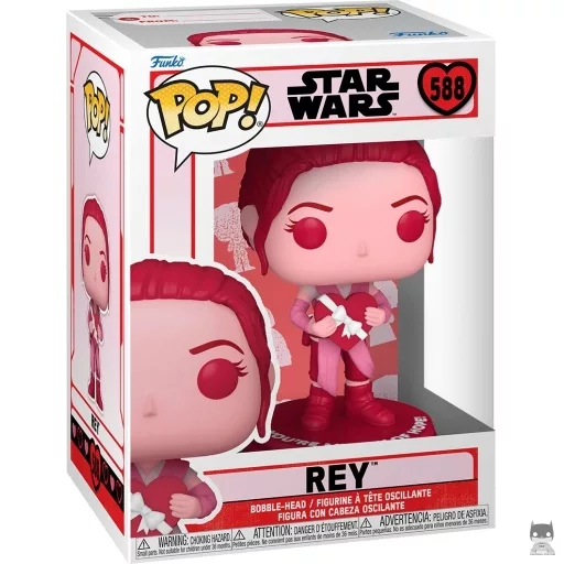 Figurine Funko POP Rey (Rose) (Star Wars (Saint Valentin))