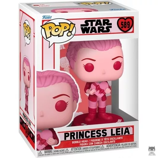 Figurine Funko POP Princesse Leia (Rose) (Star Wars (Saint Valentin))