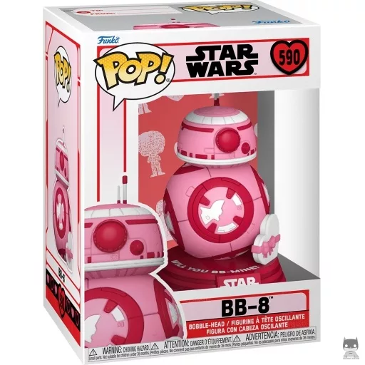 Figurine Funko POP BB-8 (Rose) (Bobble head)