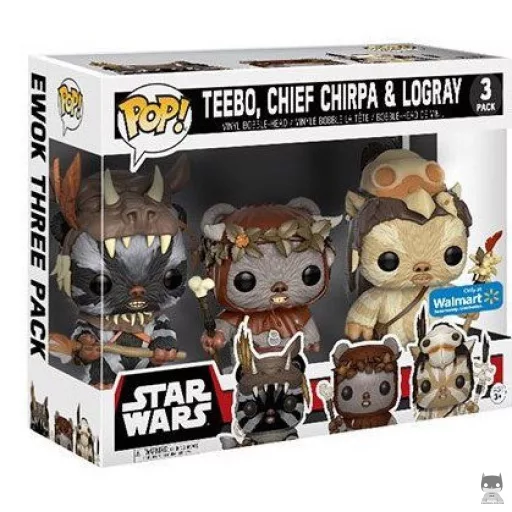 Figurine Funko POP Teebo, Chief Chirpa & Logray (Pop! Vinyl)