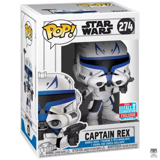 Figurine Funko POP Capitaine Rex (Star Wars : The Clone Wars)
