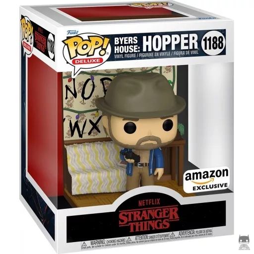 Figurine Funko POP Maison des Byers avec Hopper (Build a Scene) (Amazon)