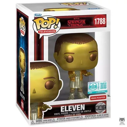 Figurine Funko POP Onze (Metallic & Gold) (Stranger Things)