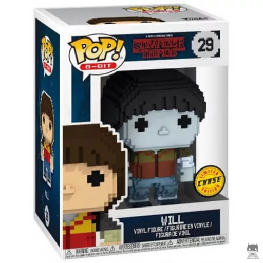 Figurine Funko POP Will à l'envers (8-bit Chase) (8-bit)