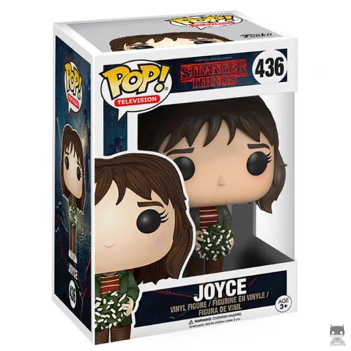 Figurine Funko POP Joyce Byers avec des guirlandes (Stranger Things)