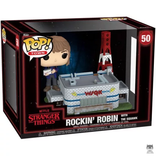 Figurine Funko POP Rockin' Robin avec Le Squawk (Pop! Vinyl)