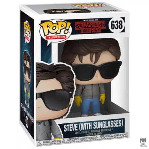 Figurine Funko POP Steve avec des lunettes de soleil (Stranger Things)
