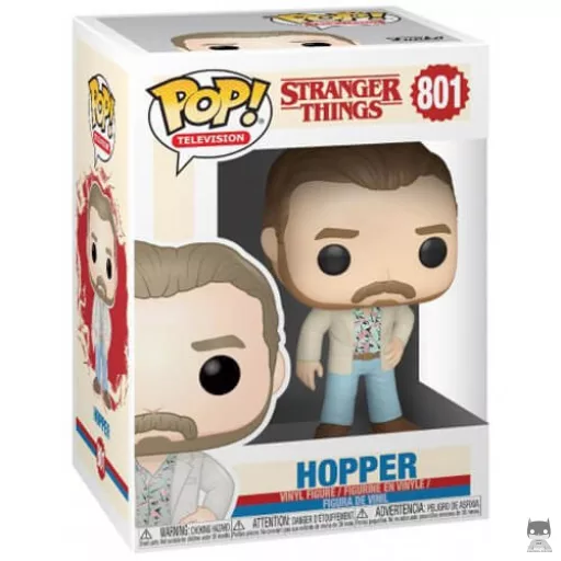 Figurine Funko POP Hopper romantique (Jim Hopper)