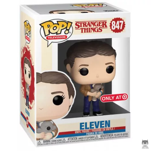 Figurine Funko POP Onze avec l'ours en peluche (Target)