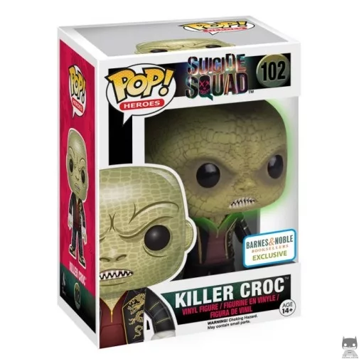 Figurine Funko POP Killer Croc (Glow in the Dark) (Glow in the Dark)