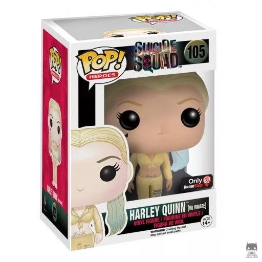 Figurine Funko POP Harley Quinn Détenue (Harley Quinn (Harleen Quinzel))