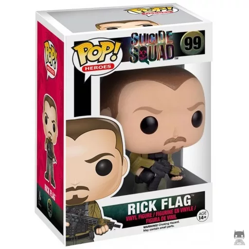 Figurine Funko POP Rick Flag (Suicide Squad)