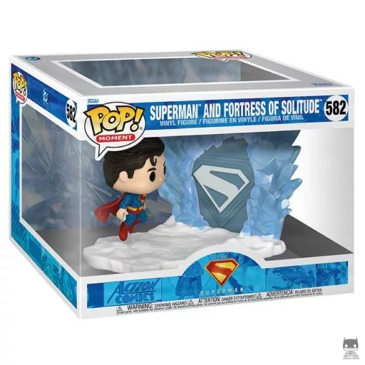 Figurine Funko POP Superman et Forteresse de sa Solitude (Moment) (Superman (Film 2025))
