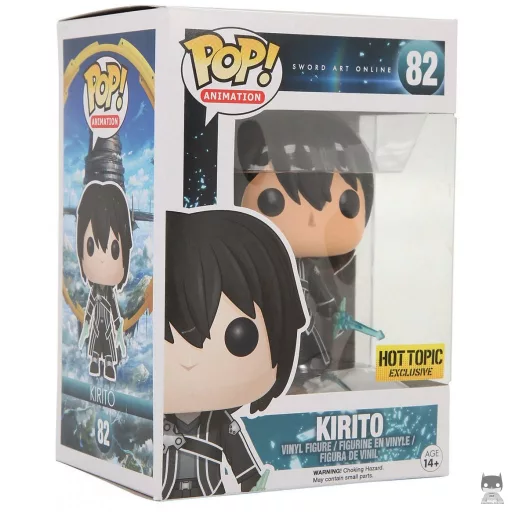 Figurine Funko POP Kirito avec Epées Translucides (Sword Art Online)