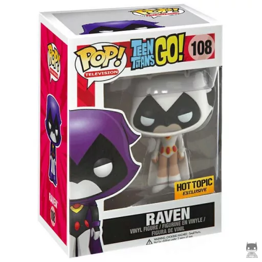 Figurine Funko POP Raven (Blanc) (Teen Titans Go!)