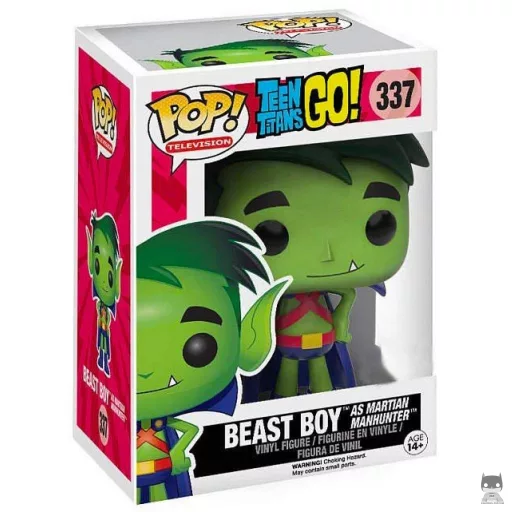 Figurine Funko POP Changelin en Martian Manhunter (Teen Titans Go!)