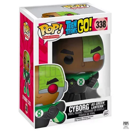 Figurine Funko POP Cyborg en Green Lantern (Teen Titans Go!)
