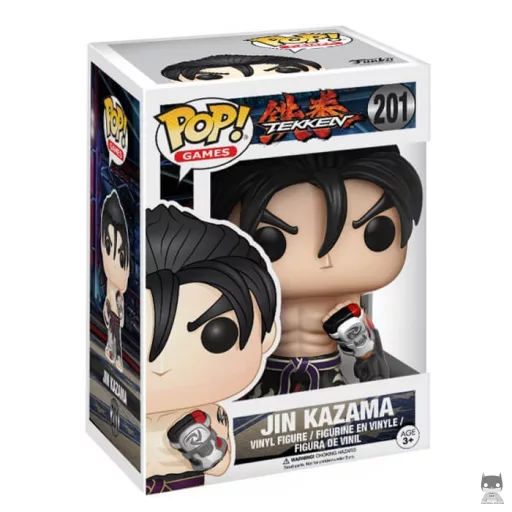 Figurine Funko POP Jin Kazama (Noir et Blanc) (Tekken)