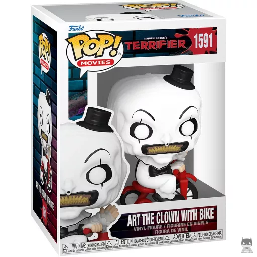 Figurine Funko POP Art le Clown avec vélo (Terrifier)