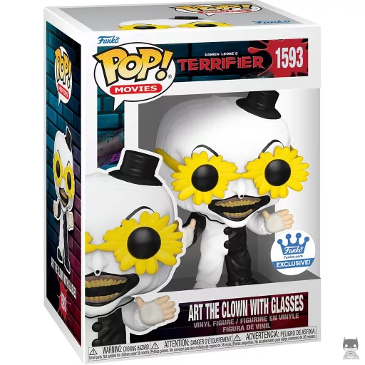 Figurine Funko POP Art le Clown avec lunettes (Terrifier)