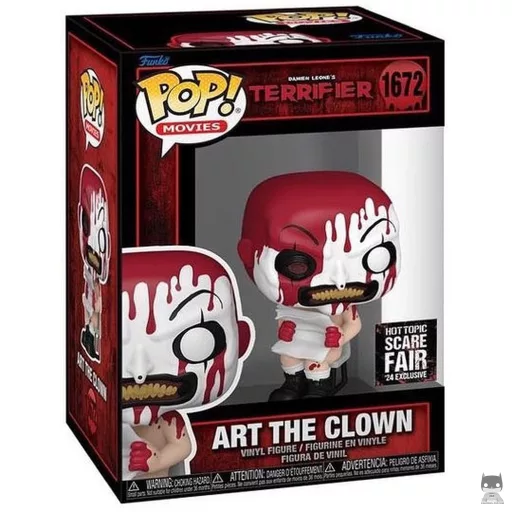 Figurine Funko POP Art le Clown (Bloody) (Terrifier)