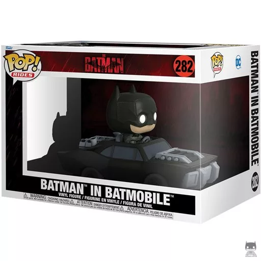 Figurine Funko POP Batman dans Batmobile (The Batman)