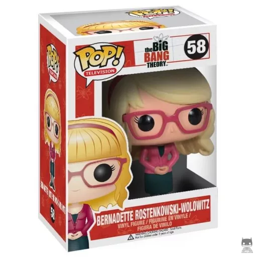 Figurine Funko POP Bernadette Maryann Rostenkowski-Wolowitz (Pop! Vinyl)