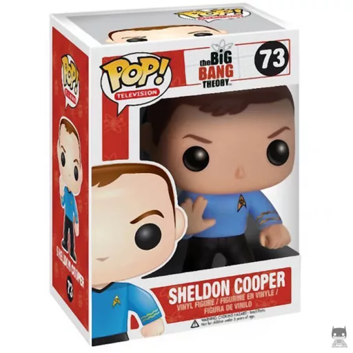 Figurine Funko POP Sheldon Cooper (Star Trek) (The Big Bang Theory)