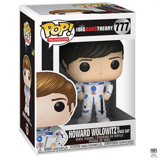 Figurine Funko POP Howard Wolowitz (Costume d'astronaute) (Color variant)