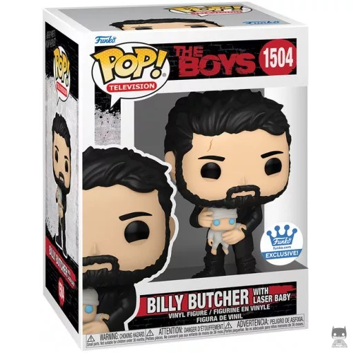 Figurine Funko POP Billy Butcher avec Bébé Laser (Glow in the Dark) (Glow in the Dark)