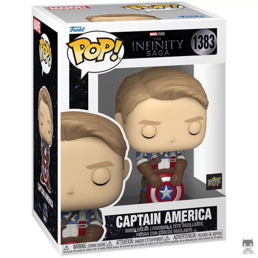 Figurine Funko POP Captain America (The First Avenger) (Bobble head)