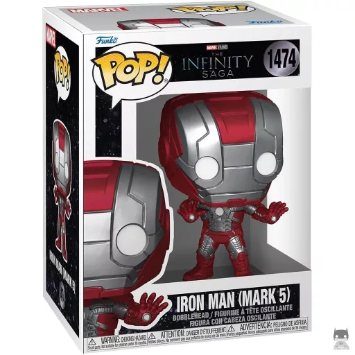 Figurine Funko POP Iron Man (Mark 5) (The Infinity Saga)