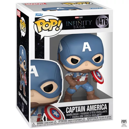 Figurine Funko POP Captain America with Helmet (The First Avenger) (The Infinity Saga)
