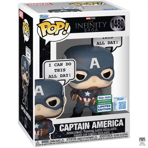 Figurine Funko POP Captain America (I Can Do This All Day) (The Infinity Saga)