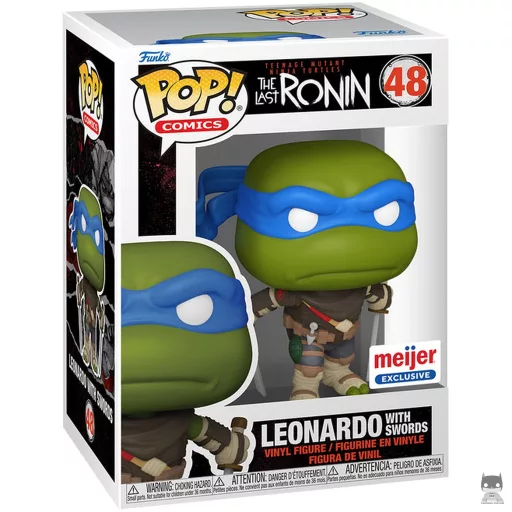 Figurine Funko POP Leonardo avec épées (Exclusive)