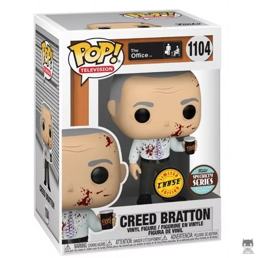 Figurine Funko POP Creed Bratton (Chase) (Bloody) (The Office)