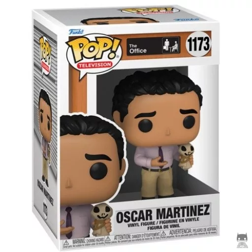 Figurine Funko POP Oscar avec Poupée Epouvantail (The Office)
