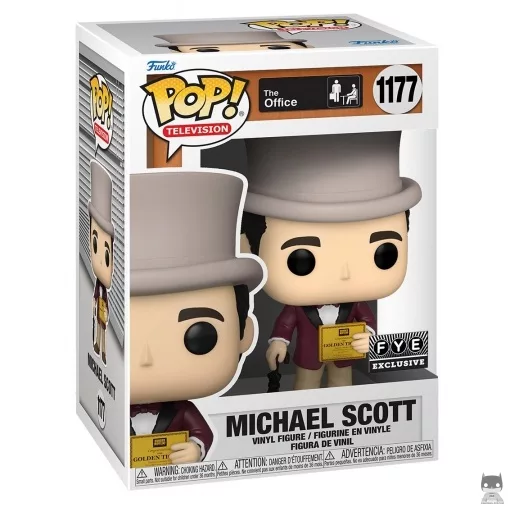 Figurine Funko POP Michael avec Ticket d'Or (F.Y.E)