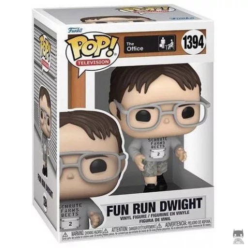 Figurine Funko POP Dwight Course à pied (Dwight Schrute)