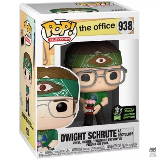 Figurine Funko POP Dwight Schrute en Recyclops (The Office)