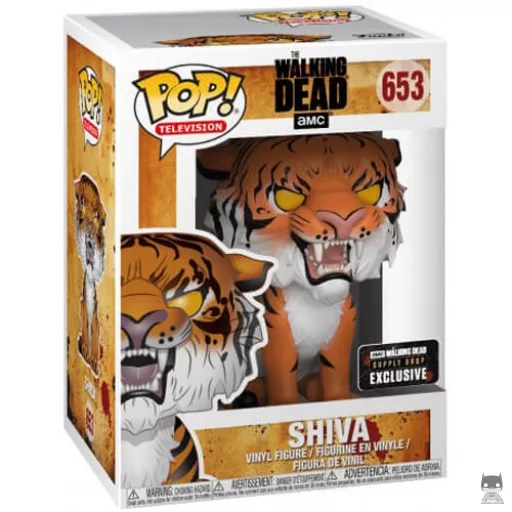 Figurine Funko POP Shiva le Tigre (TWD Supply Drop)