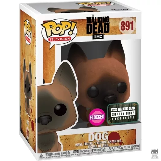 Figurine Funko POP Chien (Flocked) (Chien)